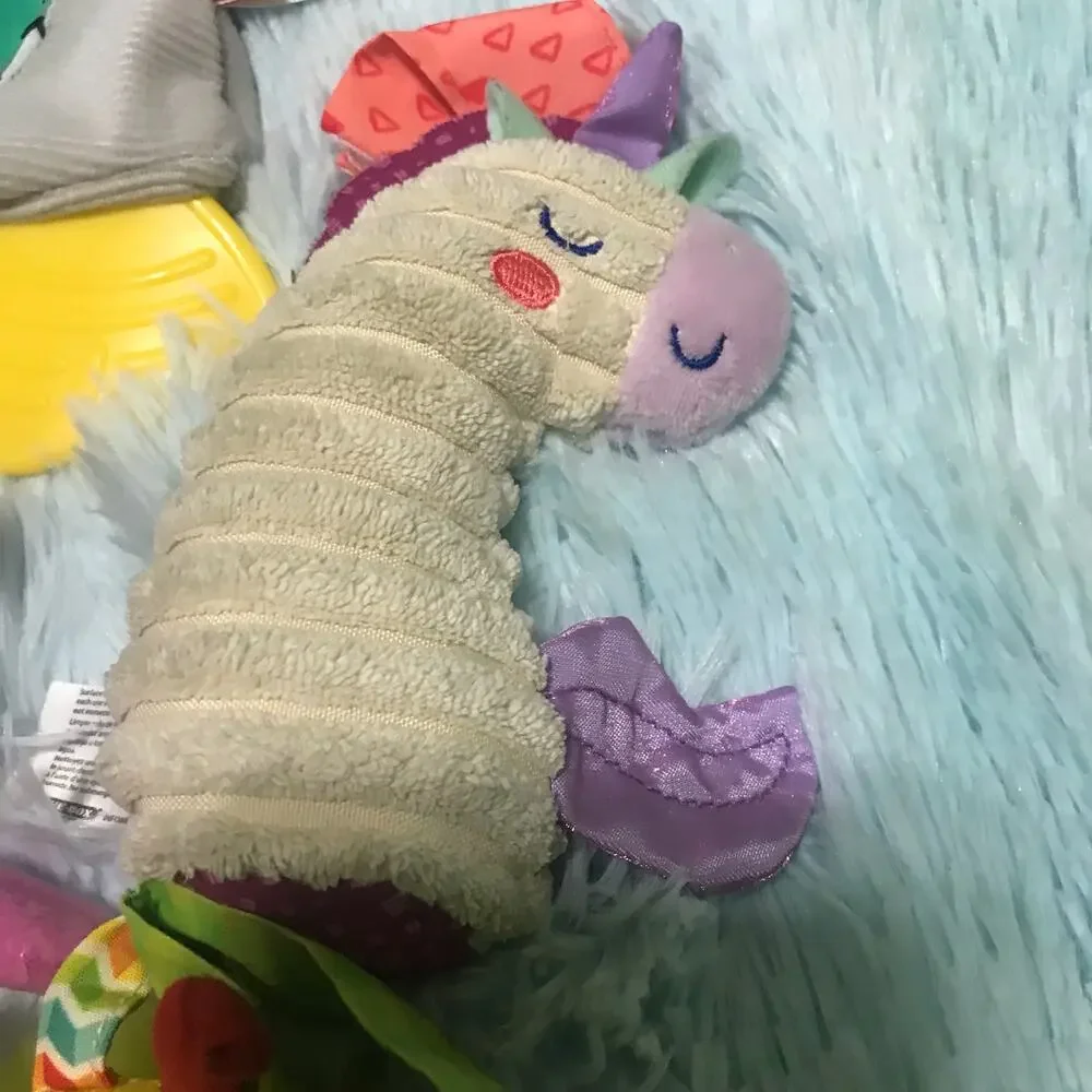 Infantino‎ Bay Toys Lot of 3 Unicorn Bee Elephant